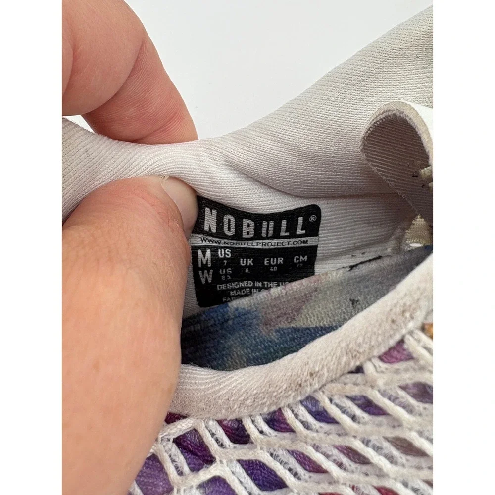 NOBULL Training Shoes Size W8.5 M7‎ US Multicolor NOBULL Floral Mesh Runners